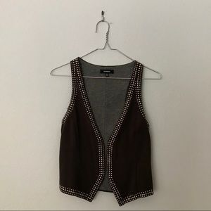 Studded Jersey Vest Express